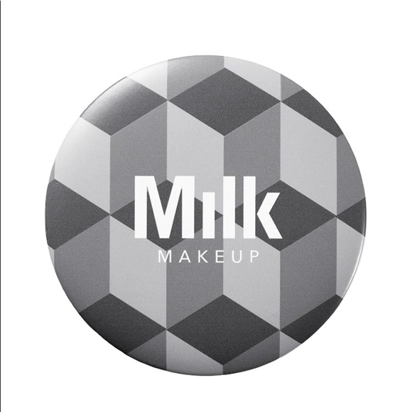 Milk Makeup Other - Milk Makeup 3” Round Compact Patterned Travel Mirror Bonus Sticker Pack